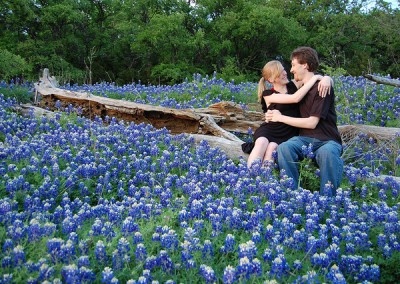bluebonnets at Texas marriage retreat